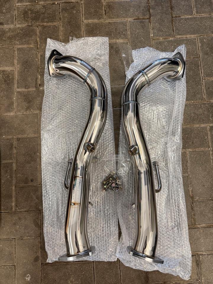 Porsche Cayman 718 GT4 RS Auspuff / Downpipe / FI Exhaust