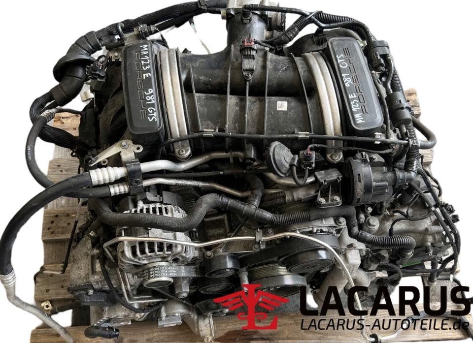 ⭐️ PORSCHE CAYMAN 718 GTS 3.4 MOTOR MA123 ENGINE KOMPLETTMOTOR
