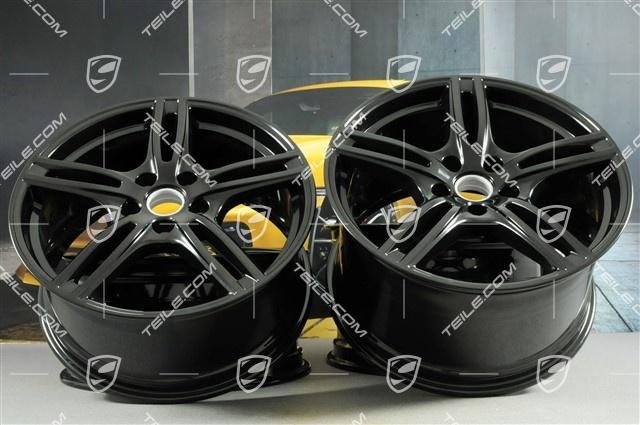 Porsche G2/971 Panamera 20″ Turbo Felgensatz SCHWARZ /wheel rims
