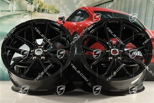 Porsche Macan 21″ GT Design Felgen Satz SCHWARZ / Wheel rim set