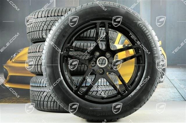 Porsche Macan 95B 18″ “MACAN S” Winterräder Satz SCHWARZ /wheels