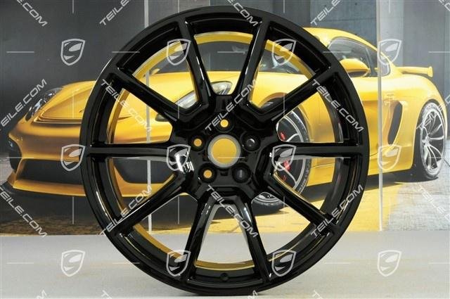 Porsche Macan 95B 20″ Sport Design Felge/wheel 9J schwarz hochgla