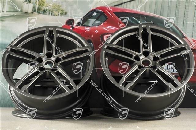 Porsche Macan 95B.1 19″ Turbo Felgen Satz/Wheel rim set Platinum