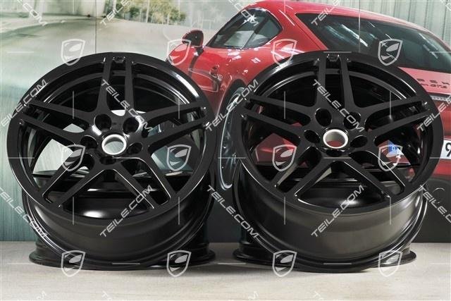Porsche Macan I/II18″ Macan S Felgensatz schwarz / Wheel rim set