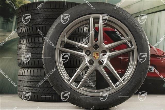 Porsche Macan II 20″ Turbo Platinum Sommerräder Satz / Wheel set
