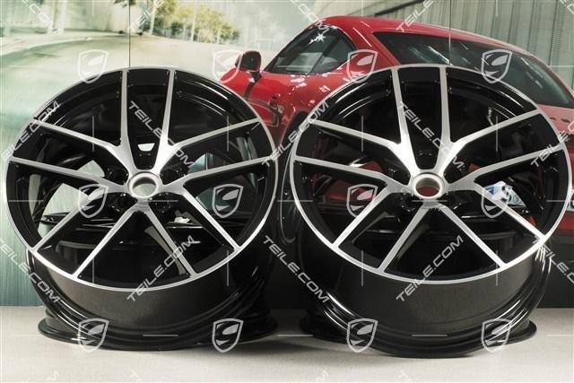 Porsche Macan III 20″ Macan S Felgen Satz SCHWARZ /Wheel rim set