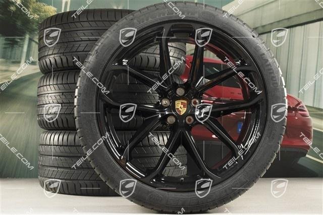Porsche Macan III 21″ GT Design Sommerräder Satz SCHWARZ /Wheels