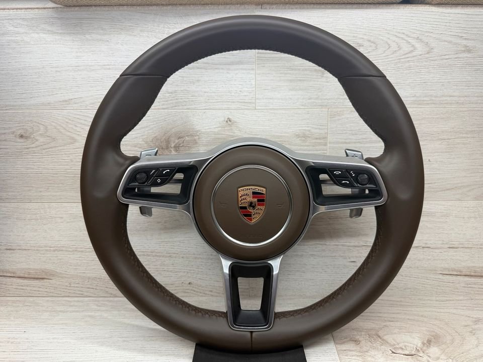 Porsche Macan lenkrad Heizung Braun 95B 958 970 991 997 982 9YO