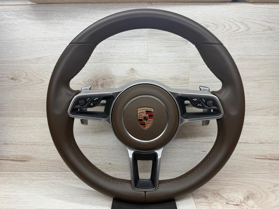 Porsche Macan lenkrad Heizung Braun 95B 958 970 991 997 982 9YO