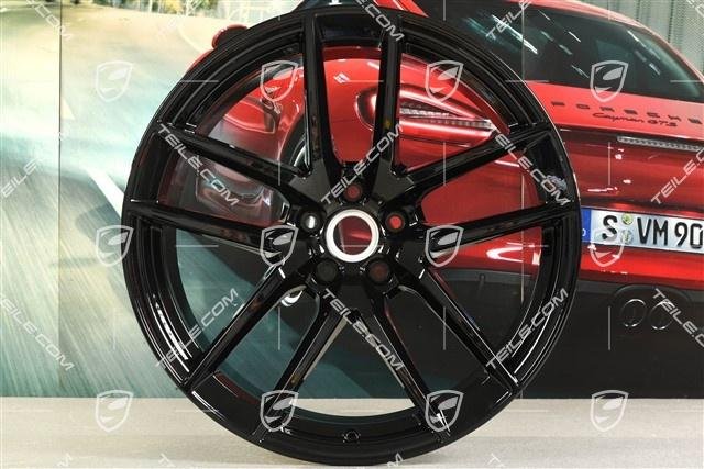 Porsche Macan “Macan S” Felge/Wheel rim 10J x 20 ET19, in Schwarz