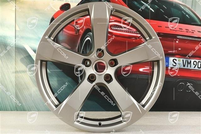 Porsche Macan “Macan Sport” Felge/Wheel rim 9J x 20 ET26, platinu