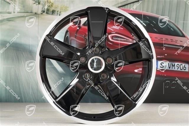 Porsche Panamera 20″ Sport Classic Felge/wheel 9,5J ET65 Schwarz
