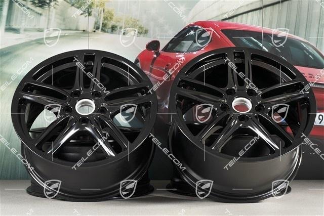 Porsche Panamera G1/970 19″ TURBO Felgensatz schwarz /wheel rim s