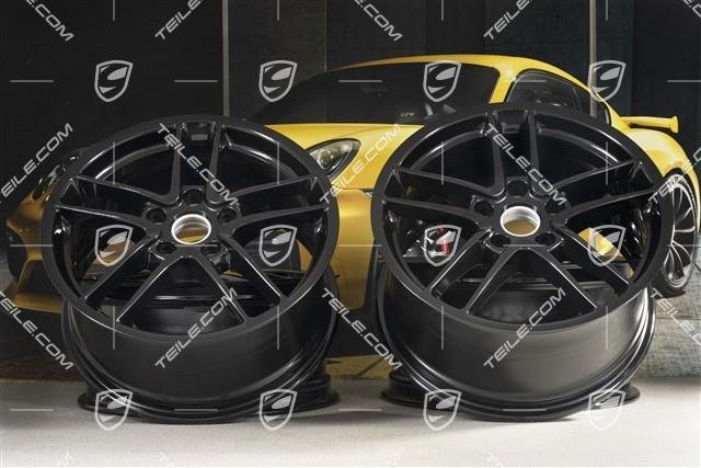 Porsche Panamera G1/970 19″ Turbo II Felgen Satz schwarz / wheel