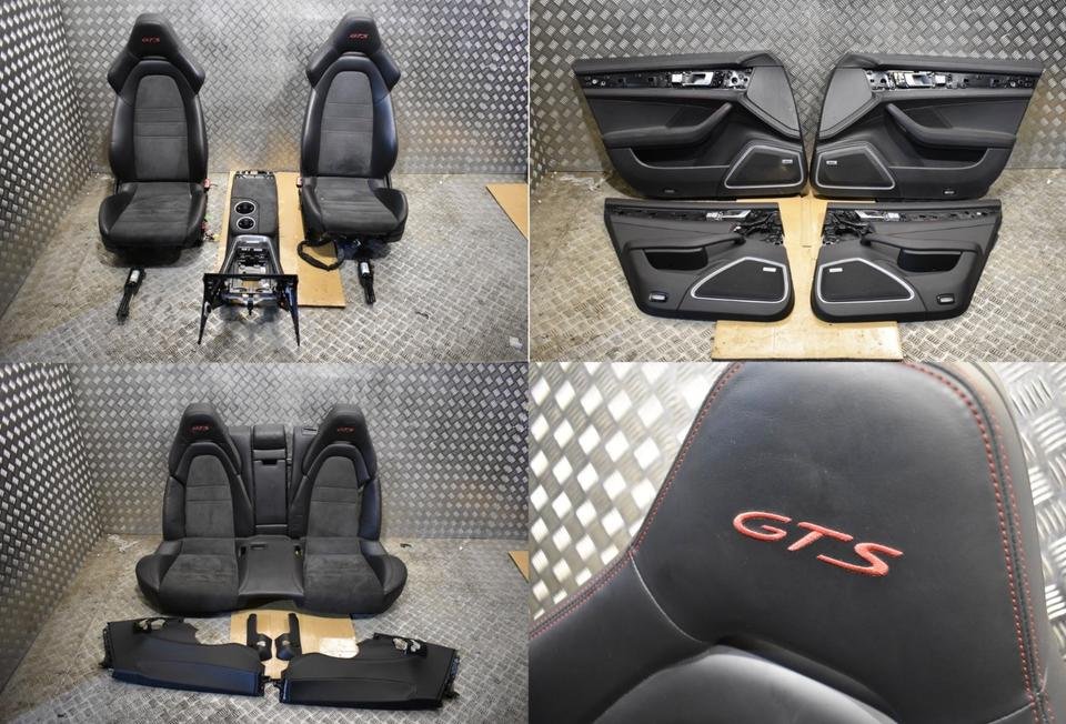 PORSCHE PANAMERA GTS 971 SITZ SITZE LEDERAUSSTATTUNG INNEN