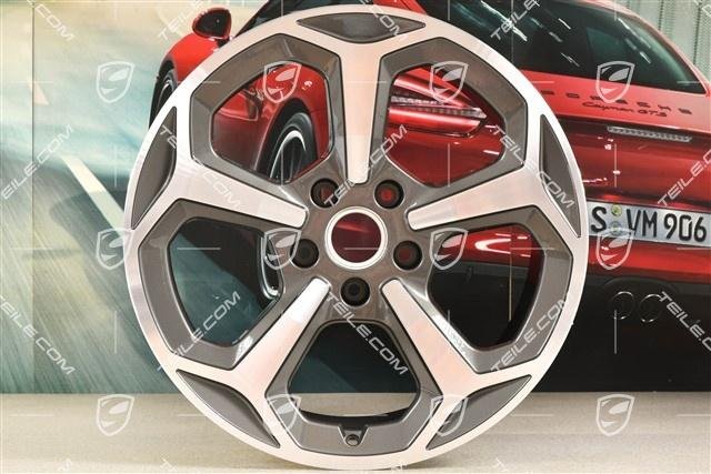 Porsche Taycan Offroad Design Felge / Wheel rim 11J x 20 ET60, Ti