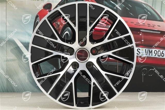 Porsche Taycan Turbo Aero Felge/Wheel rim 11J x 20 ET60 schwarz