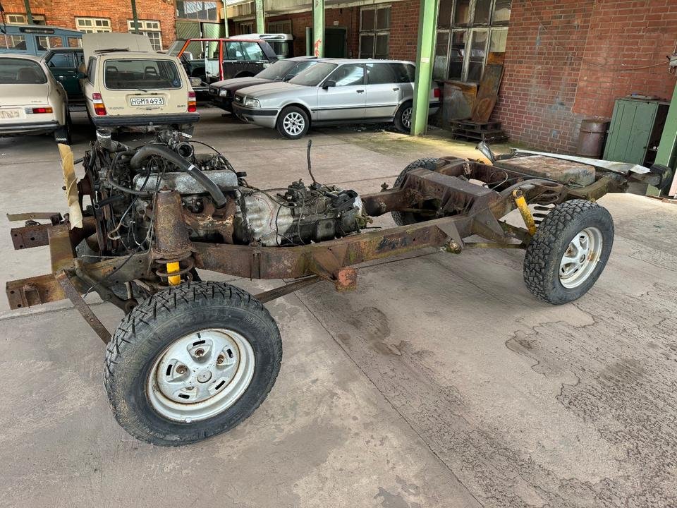 Range Rover CLASSIC 2-Türer Rahmen Motor Getriebe Achsen Felgen