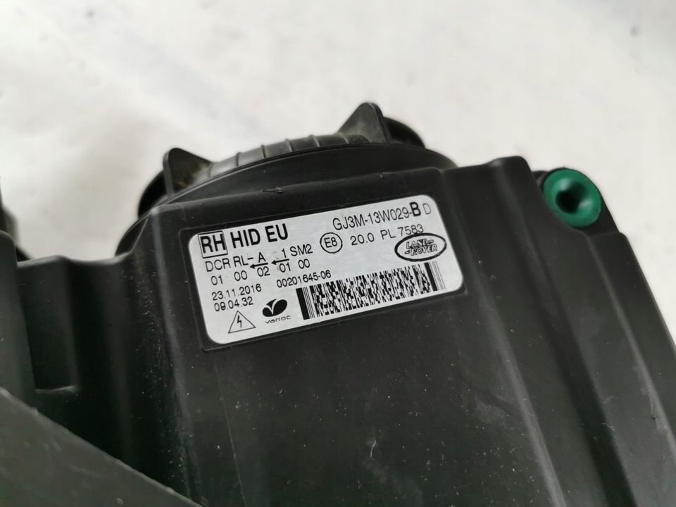 RANGE ROVER EVOQUE FACELIFT XENON SCHEINWERFER GJ3M-13W029-BD