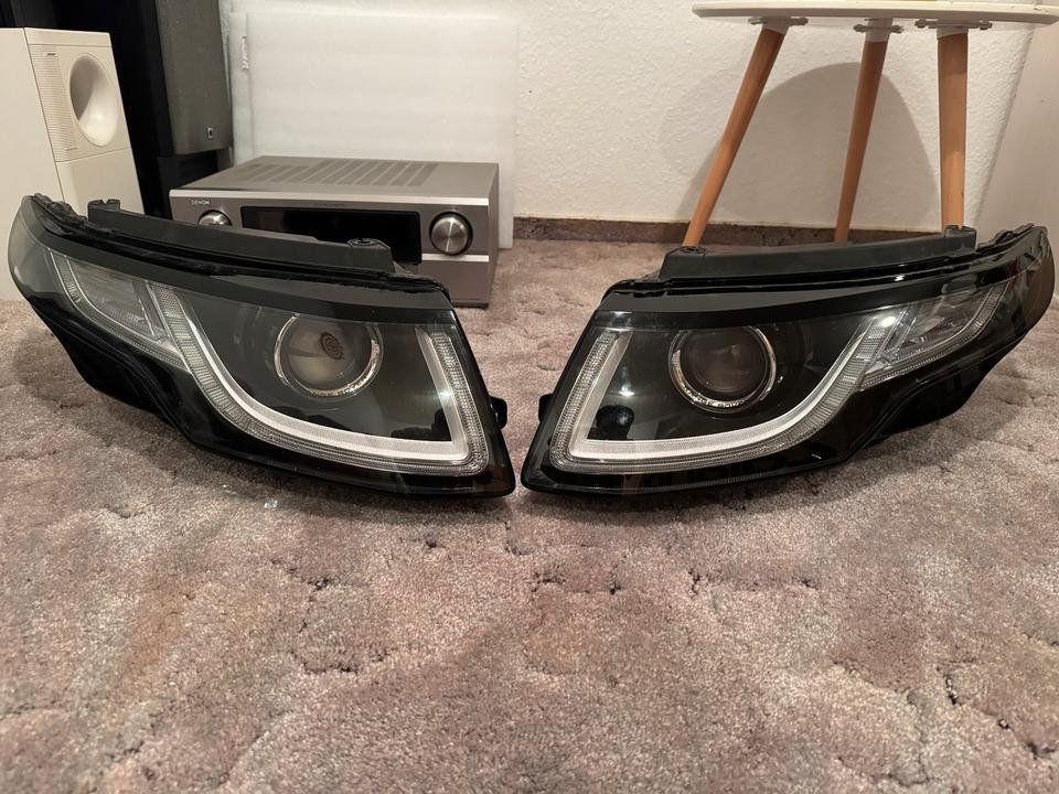 Range rover Evoque, Scheinwerfer, led, auto, land rover, 2Stück