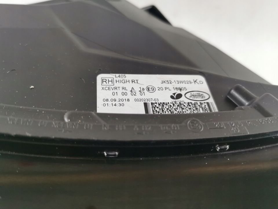 RANGE ROVER L405 SCHEINWERFER RECHTSFACELIFT VOLLLED HIGH