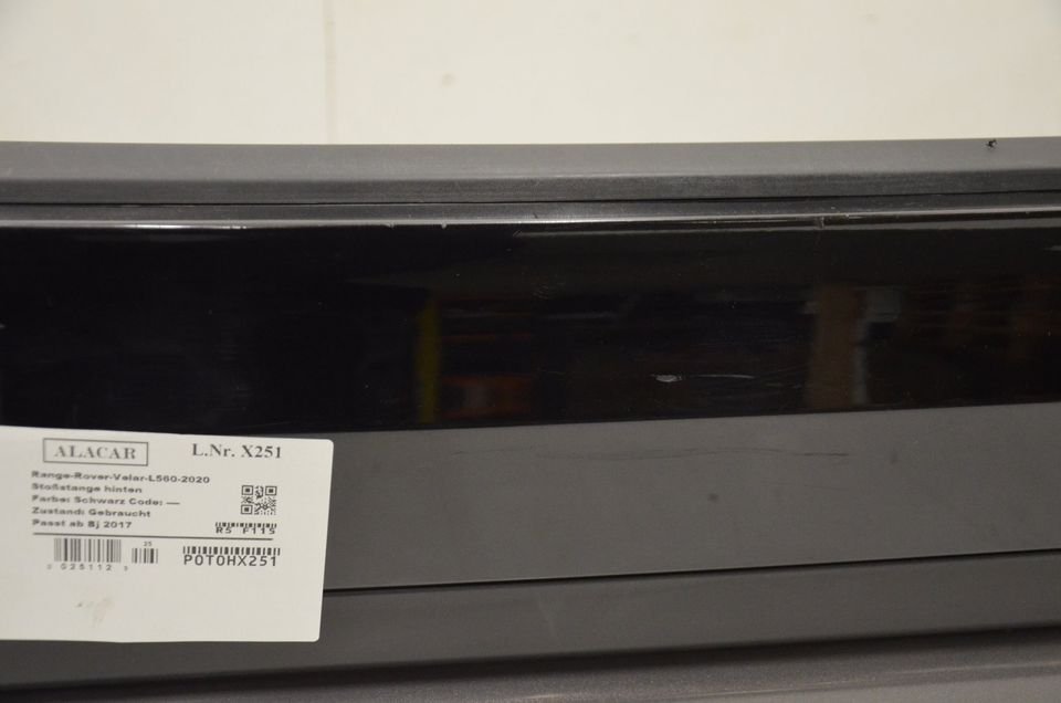 Range Rover Velar L560 Stoßstange hinten Stoßfänger Bumper X251