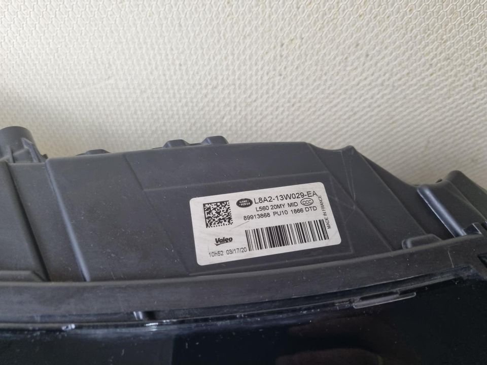 Scheinwerfer Range Rover Velar rechts ab 2017 | L8A2-13W029-EA