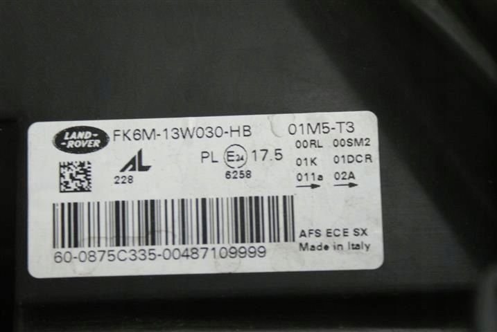 SCHEINWERFER RANGE ROVER VOGUE 13r+ BI-XENON BJ32-13W030-E LINKS