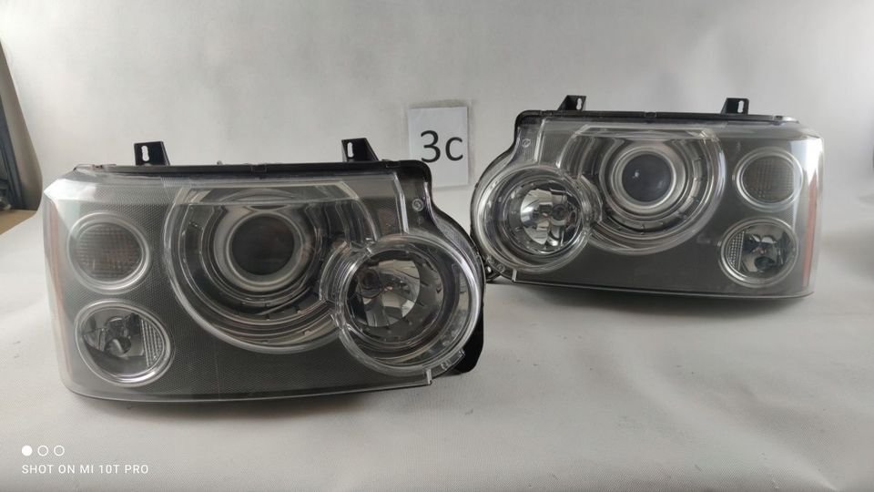 SCHEINWERFER RANGE ROVER VOGUE L322 LIFT XENON LINKS RECHTS KPL