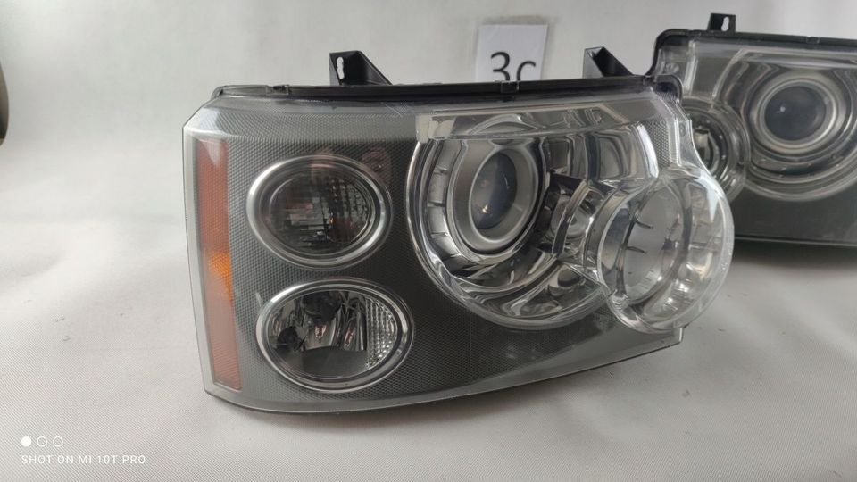 SCHEINWERFER RANGE ROVER VOGUE L322 LIFT XENON LINKS RECHTS KPL