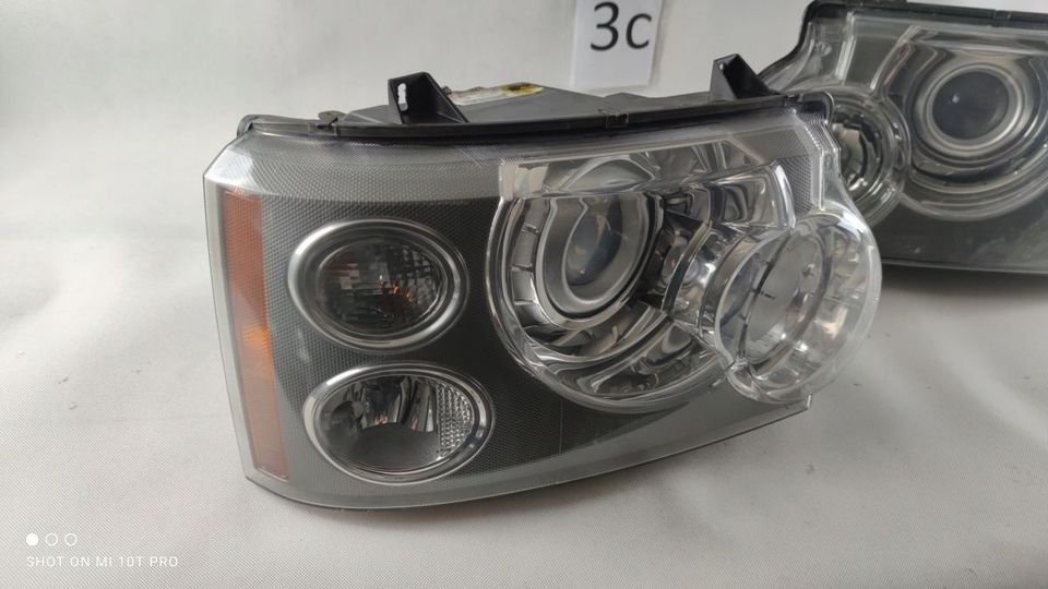 SCHEINWERFER RANGE ROVER VOGUE L322 LIFT XENON LINKS RECHTS KPL