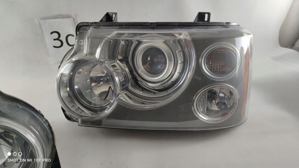 SCHEINWERFER RANGE ROVER VOGUE L322 LIFT XENON LINKS RECHTS KPL