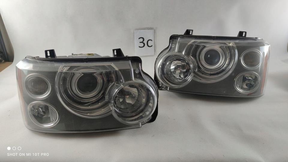 SCHEINWERFER RANGE ROVER VOGUE L322 LIFT XENON LINKS RECHTS KPL