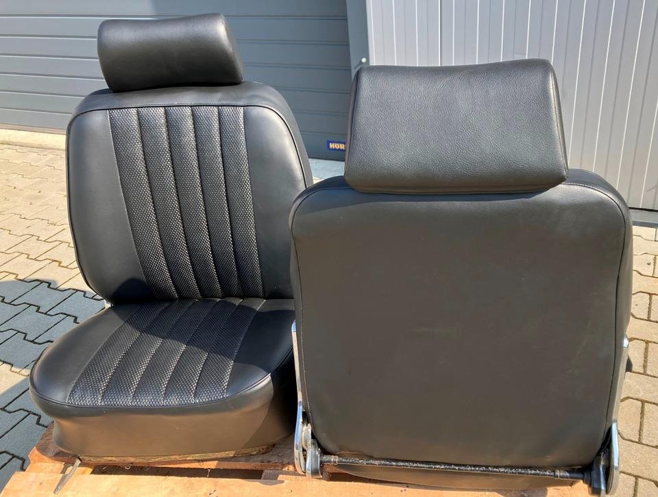 Sitze vorn Porsche 911 f neu überzogen
