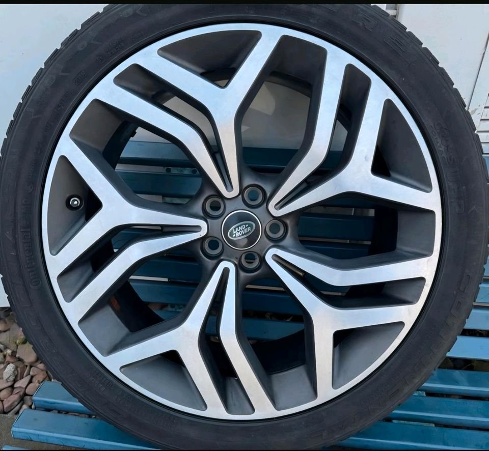 SUCHE 20 Zoll Felgen bicolor-silber/schwarz - Range Rover Evoque