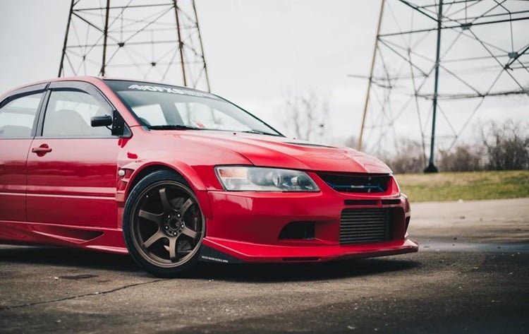 Voltex Street Version Front Bumper for CT9x Mitsubishi Lancer Evolution VII, VIII and IX [EB-1/EB-2]