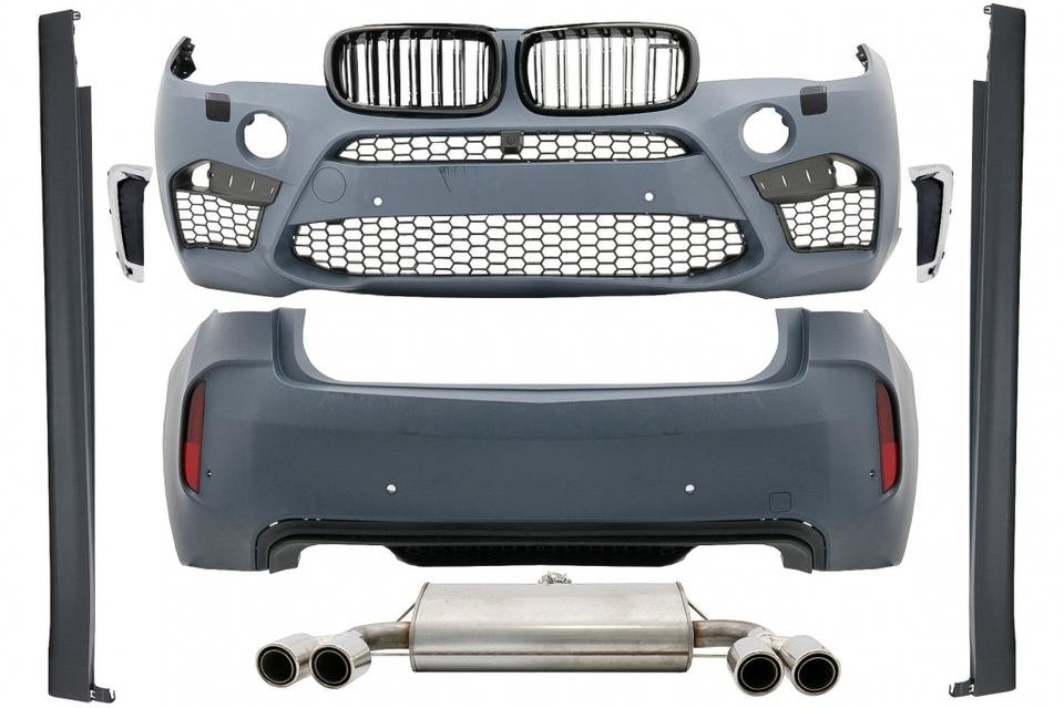 X6M Look Bodykit Umbau für BMW X6 F16 Montage & Lackierung