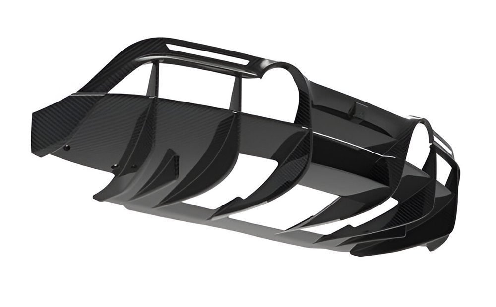 1016 Industries Rear Diffuser for Ferrari F8 