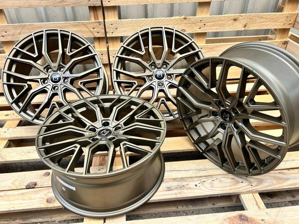 ⭐ 19 Zoll MM Wheels ⭐ 5×112 Bronze Glanz Alufelgen 5/112 Felgen für Audi A4 B6 B7 8H 8E 8K B8 B9 F4 A5 B8 B9 F5 A6 RS6 4B 4G C7 C8 A7 4G F2 A8 S8 4E 4H F8 Q3 RS Q3 8U F3 Q5 8R…