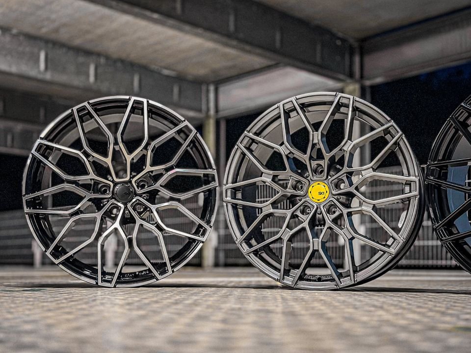 19 Zoll SX-WHEELS SX1 Felgen Alufelgen 5x112 für Audi A4 S4 RS4 8E 8H B7 B9 A6 S6 RS6 4B C5 C6 C7 A8 4E Q3 RSQ3 8U F3