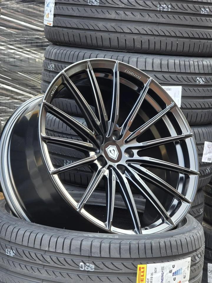 ☀️20 Zoll Raffa Wheels RFS-02 – Forged Series Matt Black Alufelgen Sommerräder für Mercedes-Benz S-Klasse Coupe C215 E-Klasse W213 E-Klasse T-Model S213 E-Klasse Coupe C238…