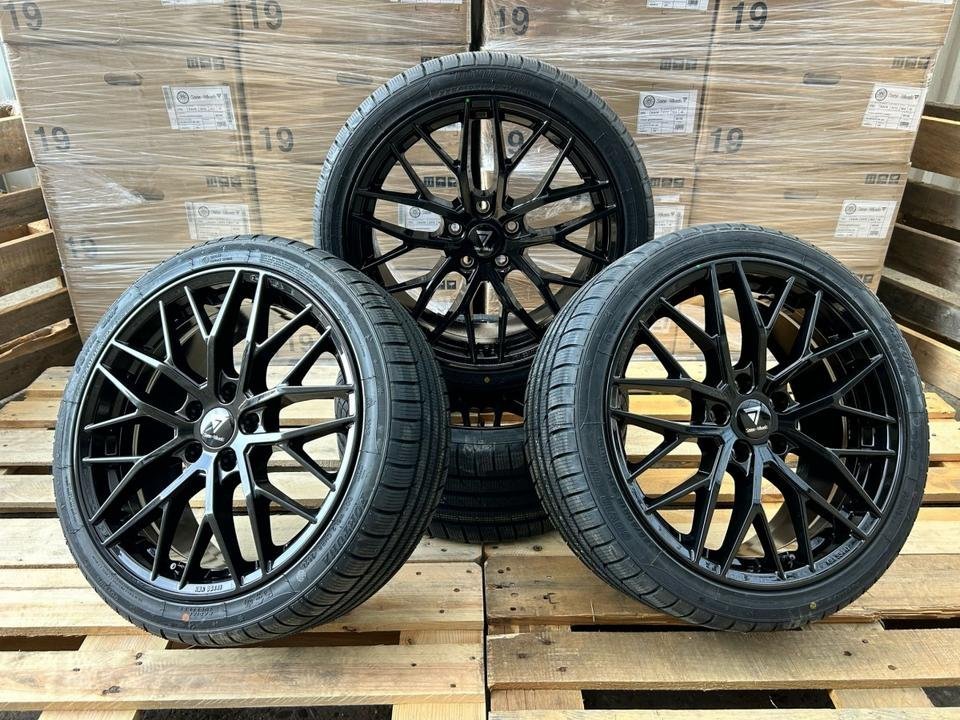 235/35 19 für BMW 3er Reihe G20 4er Coupe G22 Z4 M40i G29 Toyota Supra 19 Zoll 5×112 7- Wheels DS2 Allwetterreifen Ganzjahr Kompletträder