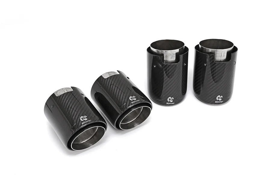 3DDesign Carbon Exhaust Tip Set for F8x BMW M2, M3, and M4 [4301-28211]