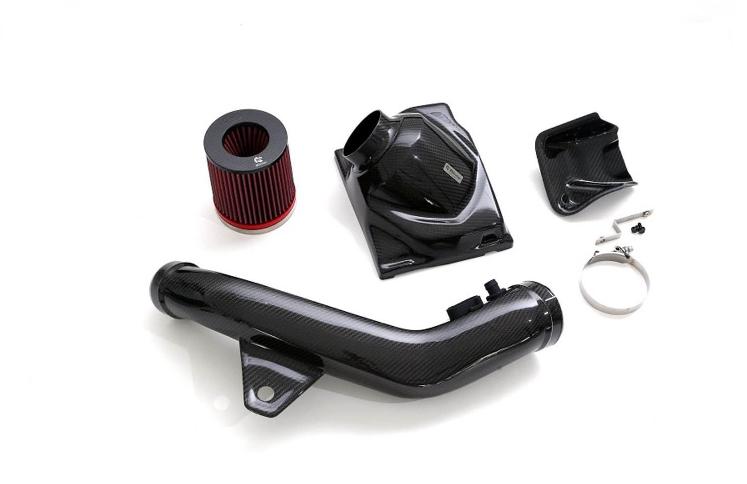 3DDesign Carbon High-Flow Intake System for Fxx BMW M135i, M2, M235i, M3, and M4