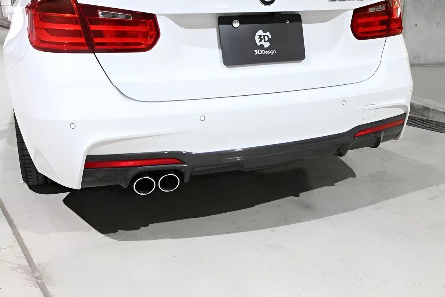 3DDesign Carbon Rear Diffuser for F3x BMW 3 Series M Sport [3108-23011]