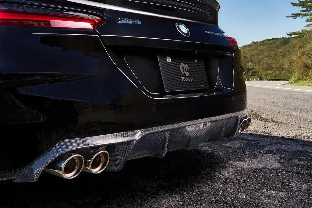 3DDesign Carbon Rear Diffuser for G29 BMW Z4 20i M Sport (with quad exhaust tips) [3108-32921]