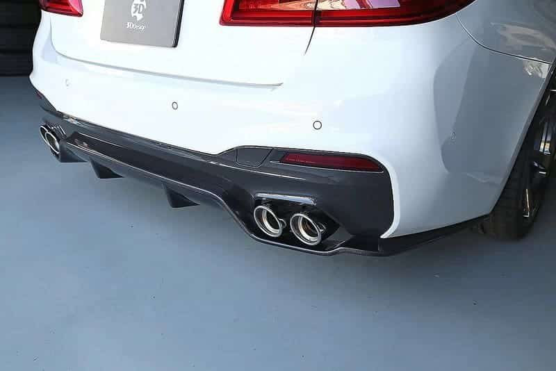 3DDesign Carbon Rear Diffuser for G30 BMW 5 Series [3108-33012]