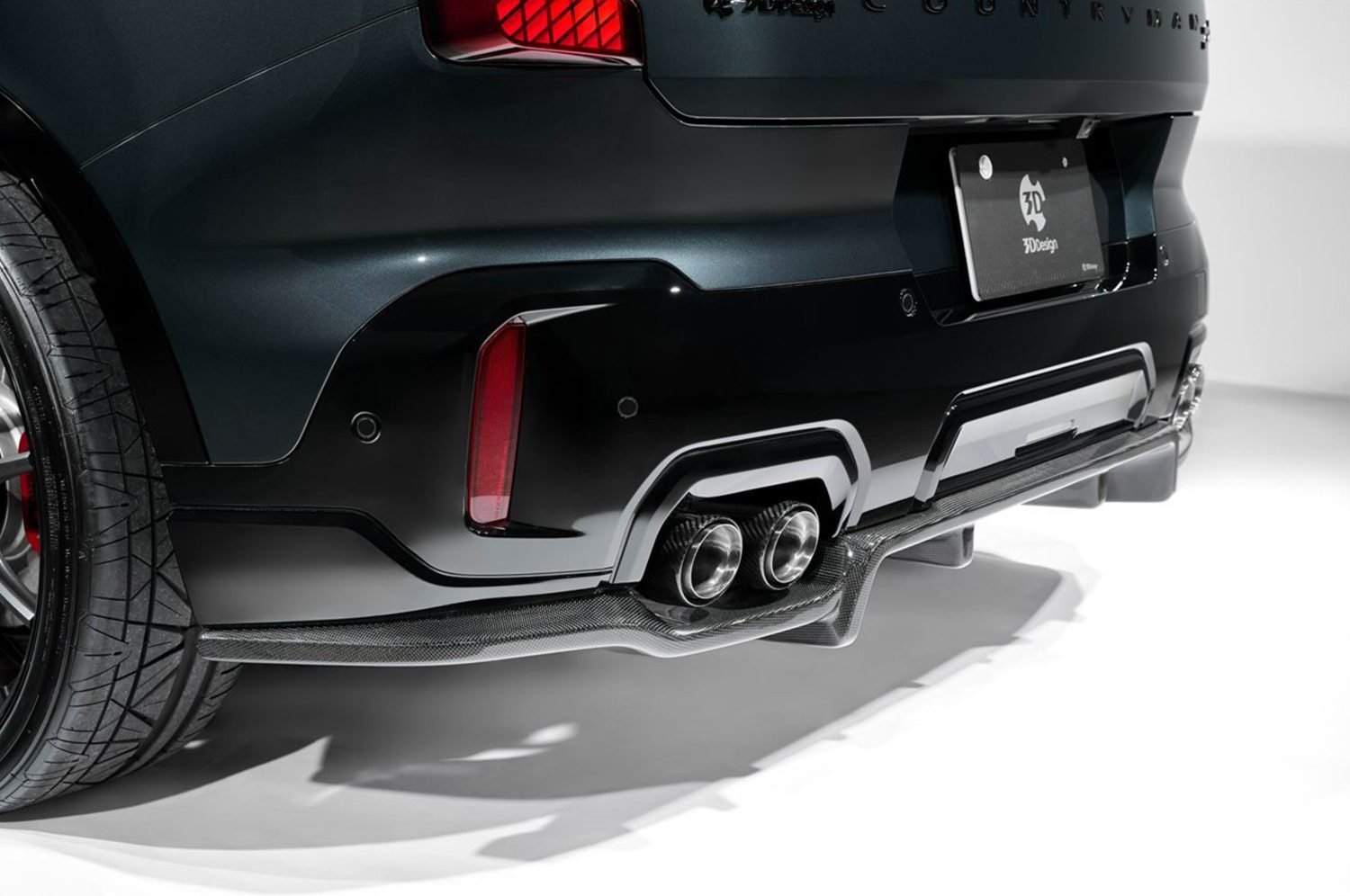 3DDesign Carbon Rear Diffuser for U25 MINI Countryman JCW [3108-82513]
