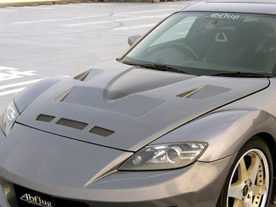 Abflug Vented Cooling Hood (FRP) for 2003-11 Mazda RX-8 [SE3P]