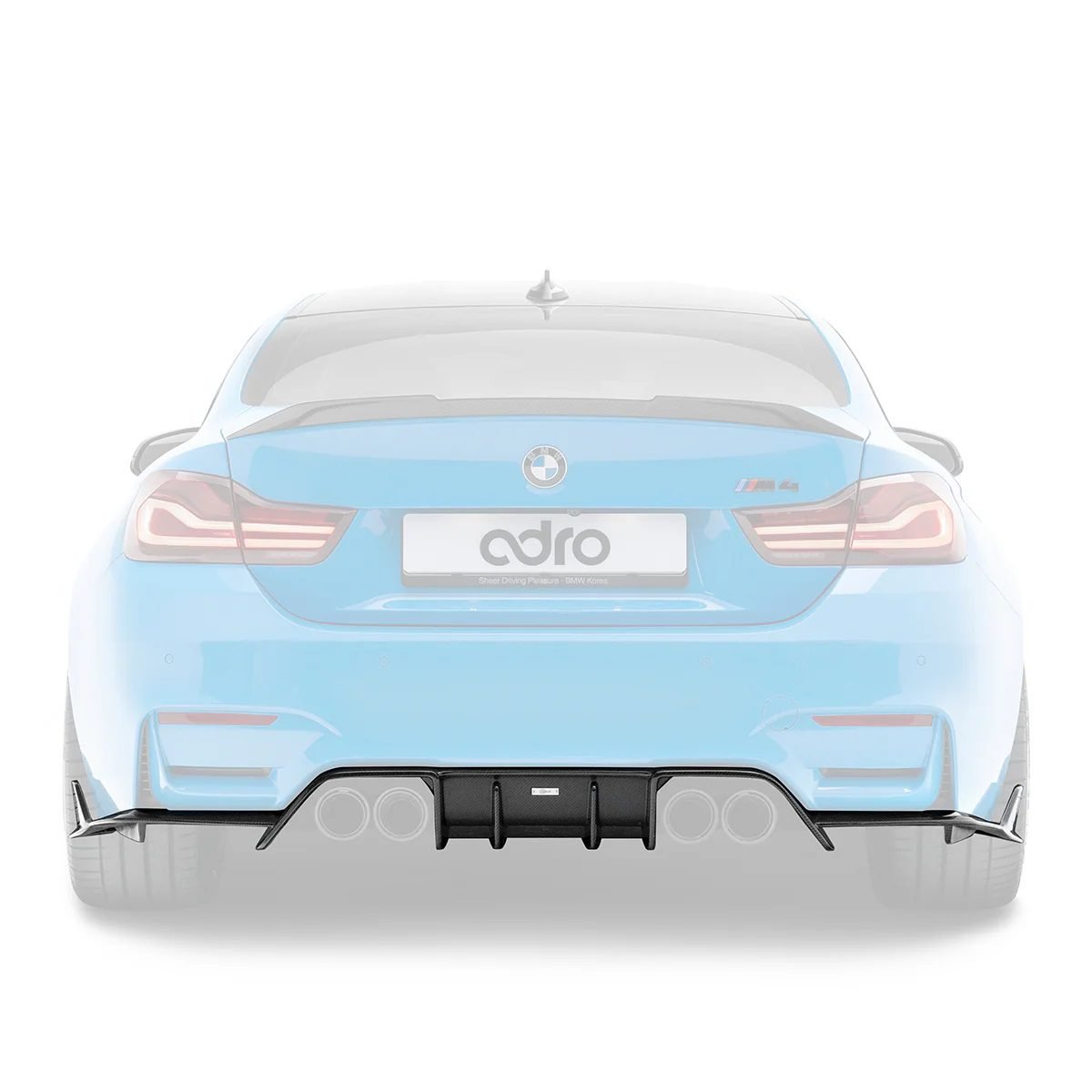 ADRO Carbon Rear Diffuser for F8x BMW M3 / M4 [A14A10-1301]